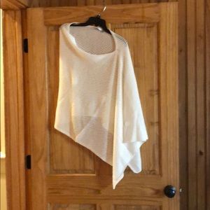 White poncho